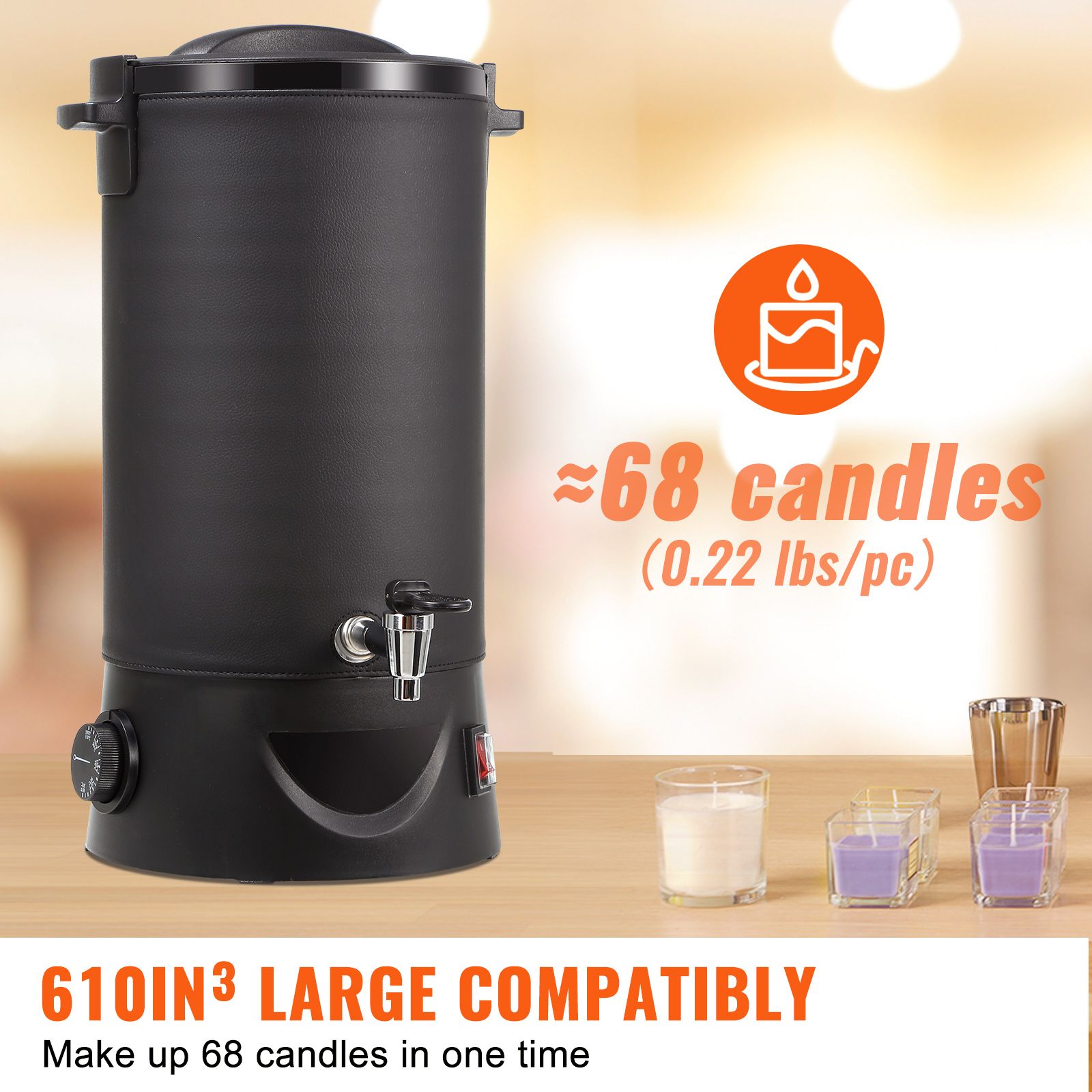 Olla Eléctrica para Derretir C - Candle Making Tempe reseña y precio