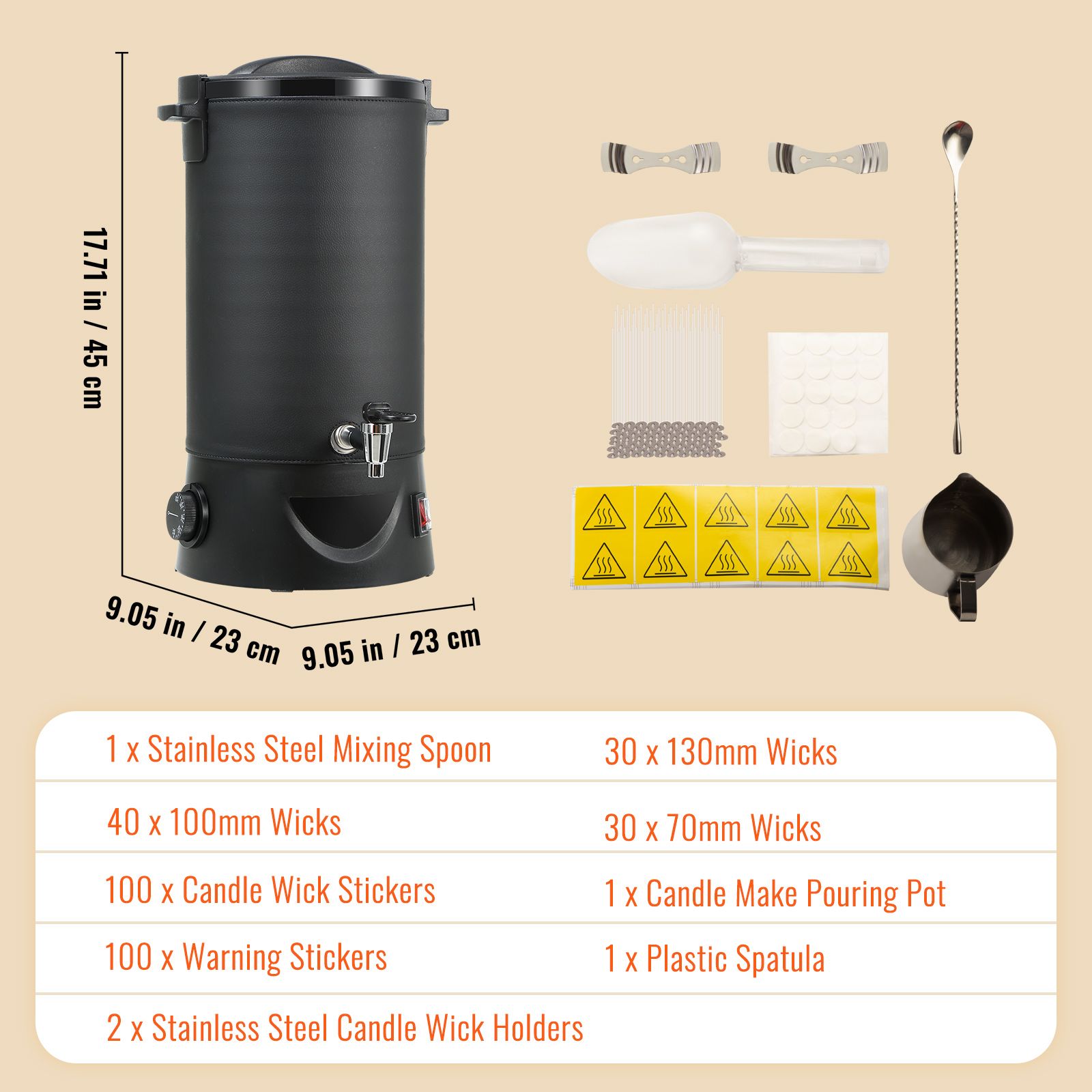 Olla Eléctrica para Derretir C - Candle Making Tempe reseña y precio